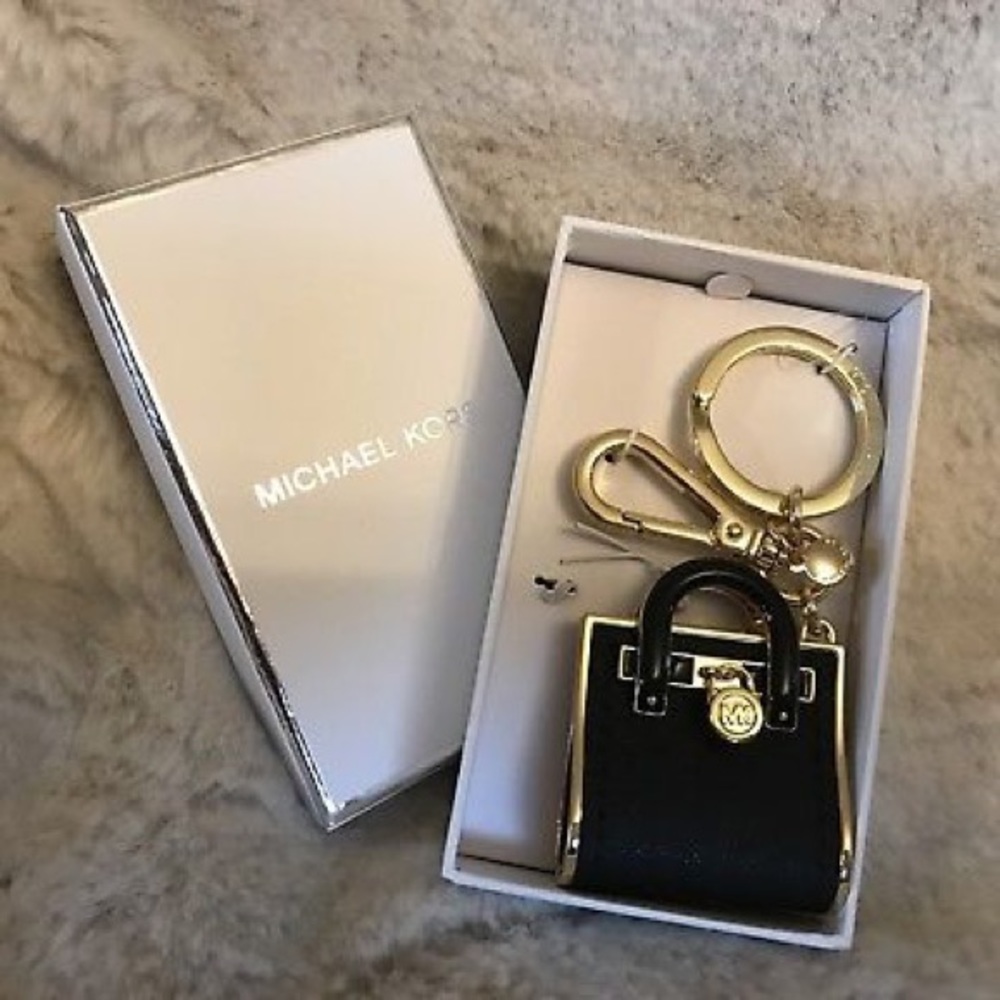 SOLD new Michael Kors Hamilton key fob charm